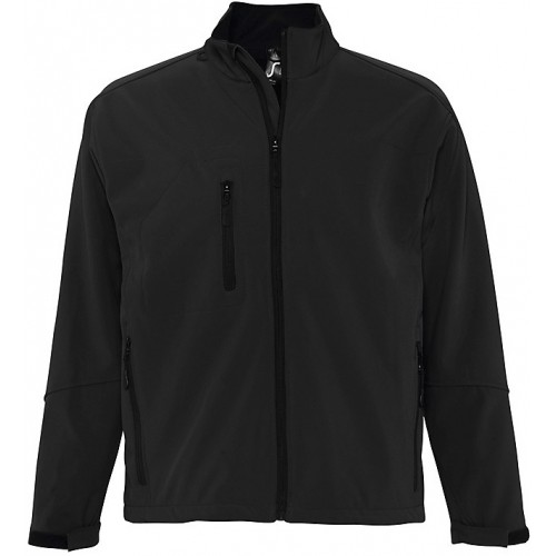 CASACO SOFTSHELL C/ FECHO RELAX PRETO CASACO SOFTSHELL C/ FECHO RELAX PRETO